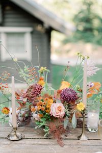 Autumn wedding in the mountains - 100 Layer Cake