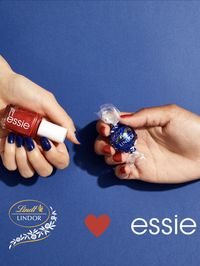 treat yourself this valentine’s day to new essie shades & lindt truffles!