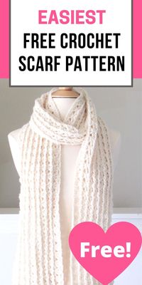 This easy striped scarf free crochet pattern is the perfect piece to add to your wardrobe this winter. The quick tutorial uses one skein of Caron Cakes and simple stitches that any beginner can master. #crochet, #crochetscarf, #crochetwomensscarf, #crochetfreepattern, #crochetcowl, #crochetneck