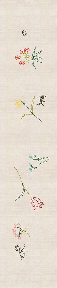 Printemps French Linen Runner by D'ascoli