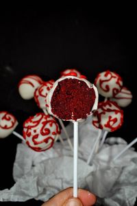 Leas Cooking: "Red Velvet Cake Pops"  The legendary ruby colored red velvet cake pops recipe with heavenly creamy rich white chocolate.