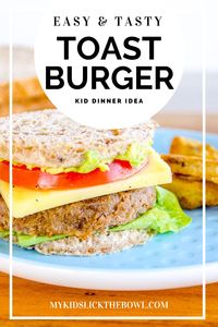 Burgers are such a kid friendly dinner. The only problem for the little ones is they can be hard too hold. My solution is simple, mini toast burgers for toddlers! You take the same fillings you are serving for the rest of the family, but instead of popping them in a big bun, you make toast circles, and voila a mini toast burger for toddlers, so easy and cheap!