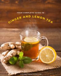 Your complete guide to ginger and lemon tea. Ginger lemon tea made with black loose-leaf tea is quick and easy to make. This one ingredient transforms a good cup of tea into the BEST GINGER TEA!  Ginger lemon tea seems to be all the rage lately, but in truth, it’s been around for thousands of years. Ginger is known for being one of the healthiest spices in the world. The Chinese have been using ginger root in herbal medicine as an overall digestive aid for over 4,000 years.  Learn more...