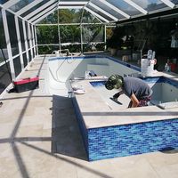 Why is Travertine Used for a Pool Deck?