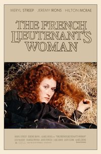 THE FRENCH LIEUTENANT'S WOMAN (1981) poster design by Maryse