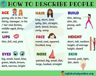 How To Describe Physical Appearance - English Study Here 9A3