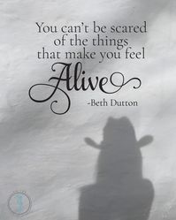 Here’s one from the very strong, sassy, and quotable Beth Dutton of Yellowstone. Although Beth says her fair share of things that might not be classified as inspirational, we think this quote is some pretty wise advice for most cowgirls, reminding them to embrace the thrill of everyday things like the sound of country music.