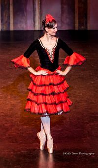 Elena Zhadan The Spanish Dance - The Royal Moscow Ballet Dublin Oct 2013 © Keith Dixon Photography