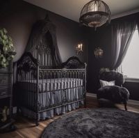 gothic baby room