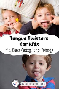 Check our ultimate collection of the best tongue twisters for kids. We have divided these into categories – the best, short, easy, funny, long, ...