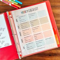 Enjoy that satisfying feeling of checking a job off a list with this colorful and organized editable Weekly Checklist. Perfect for keeping students (or teachers) on task and motivated. We keep ours in our homeschool binders along with our schoolwork for the week. This is an editable PDF file. You'll need to have the ability to download to a computer and open in Adobe Reader, which you can download for free here (if you don't already have it): https://get.adobe.com/reader/ Then simply fill in you