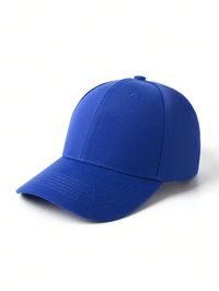 1pc Lightweight Breathable Baseball Cap With Quick Dry And UV Protection For Outdoor Activities Royal Blue Casual   Polyester  Baseball Cap   Kids Accessories, size features are:Bust: ,Length: ,Sleeve Length: