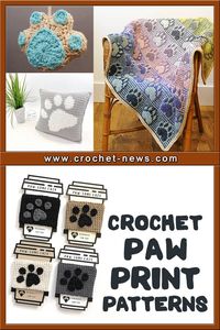 Here are fun crochet paw print patterns to turn your dog’s paw prints into treasured pieces of art for the whole family. The majority of the households will have at least one pet. Sometimes, we are so much in love with them, and we try getting ways to express the love and appreciate our pets. It is at this point where these ideas come in handy!