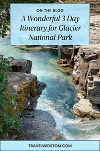 Are you looking to go to Glacier National Park but you aren't sure how to plan your trip? Look no further then this 3 day Glacier National Park itinerary. Some of the things that you will do is drive Going-to-the-Sun Road, hiking, taking boat rides going on a Red Bus Tour, and more. You will also go to 3 different areas of Glacier National Park to enjoy all of the beauty that the park has to offer. So, save yourself time and take a look at this great itinerary. #glaciernationalpark #redbustour #nationalparktravel