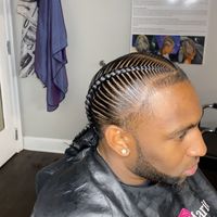 April OPENS March 18 at 12pm on Instagram: “2 braids but make em go crazy 🔥 Booking: Men’s 2 Braids 🙌🏾 #BriMarieHair • • • #miamihairstylist #miamiphotographer #miamimenbraids…”