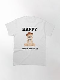 "Happy Teddy Bear Day, Valentines bear & Valentine week gift ideas" T-shirt for Sale by haRexia | Redbubble | happy teddy bear day my love t-shirts - happy teddy bear day images t-shirts - happy teddy bear day pic t-shirts