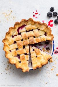 Blackberry Pie (Gluten Free)