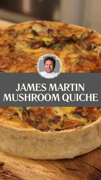 This delicious James Martin Mushroom Quiche is a creamy, savory dish perfect for any meal. With a simple shortcrust pastry base, wild mushrooms, fresh herbs, and melted comté cheese, it’s easy to make and can be enjoyed hot, warm, or cold. Perfect for using up common ingredients and impressing guests!