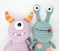 Little Monster Amigurumi Crochet Free Pattern