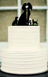 Mrs and Mrs Wedding Cake Toppers