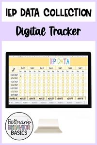 This Google Sheets template can be used to track students' data towards individual IEP Goals during in-person or virtual learning! Data collection for special education IEP Goals and Objectives can be overwhelming- these trackers can help you track your students' progress efficiently. This Sheet contains 10 tabs, one per each student-- add or remove as needed! Bonus: Video tutorials/ FAQ Guide to Graphing in Sheets included!