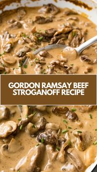 This delicious Beef Stroganoff, inspired by Gordon Ramsay, is a quick and creamy comfort meal perfect for busy weeknights. Packed with tender beef, golden mushrooms, and a rich, tangy sauce, it’s a dish that feels fancy but uses simple, everyday ingredients. Serve it over pasta or noodles for an easy dinner everyone will love!