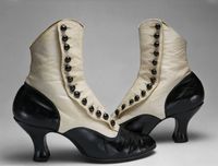 Edwardian spat boots