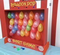 Balloon Dart Game Target Gallery Dart Balloon Carnival Game | Etsy