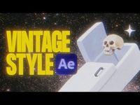 Make ANYTHING Retro in After Effects - YouTube