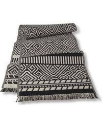 Find Kitchen Textiles at Target.com! Add some bohemian flair to your dining room table with a Threshold Kilim Table Runner. This gorgeous black and white tribal pattern is inspired by the legendary beauty of Turkish Kilim Rugs. Re-create the bold patterns and textures of the Silk Road in your own home with this decorative runner. 100% cotton. Size: 14X72. Color: Black.