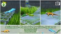 Mod The Sims - Animated - Placeable Reptiles - Iguanas