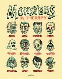 Monsters in Therapy Iain Burke - Etsy