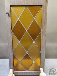 antique leaded glass cabinet doors craftsman style - Google Search