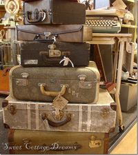 vintage luggage