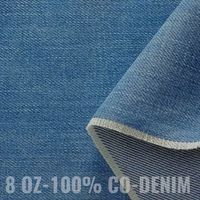 Jeans Stof Katoen 8-OZ Blauw