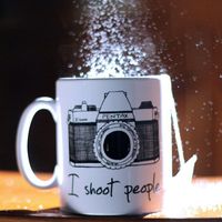 I Shoot People Novelty Mug / This I Shoot People Novelty Mug is an otherwise ordinary white ceramic coffee mug from Twisted Envy. http://thegadgetflow.com/portfolio/shoot-people-novelty-mug-20/