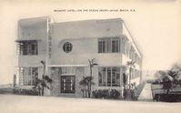 FL - 1930’S FLORIDA ART DECO Belmont Hotel in Miami Beach, FLA - ARTVUE $24.95 - PicClick