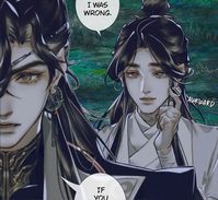 manhua: Heaven Official’s Blessing - characters: Hua Cheng/San Lang, Xie Lian