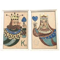 King & Queen Pebble Art Set