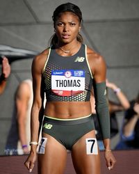 USA TRIALS 200M GABBY THOMAS TRACK & Field