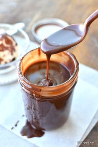 10 Minute Homemade Hot Fudge - So delicious it will be gone faster than you can serve it.