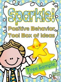 Toolbox full of ideas to help your kids SPARKLE with positive behavior!