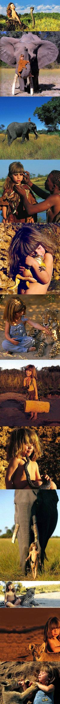 Riding a five-ton elephant, whom she called ‘my brother’, chilling with a cheetah or hugging a giant bullfrog as if it were a Teddy bear. The childhood of a French girl Tippi Degre sounds more like a newer version of Mowgli, rather than something real. A white child, she was born in Namibia to French wildlife photographer parents, and grew up in Africa. Tippi spent her whole childhood playing with wild animals including lion cubs, a mongoose, a snake, a cheetah, baby zebra, giraffes and croco...