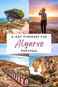 With its jaw-dropping limestone cliffs, golden beaches and turquoise water, the Algarve is undoubtedly one of the most beautiful regions in Portugal. Discover our epic 5-day Algarve roadtrip itinerary that will take you to the best beaches in Algarve, charming towns, hiking trails and scenic viewpoints. | Algarve Portugal things to do | Algarve aesthetic | Algarve Portugal photography | Algarve beaches | Algarve where to stay | Portugal travel blog