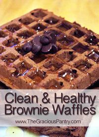 Brownies for breakfast! I swear!  #cleaneating #cleaneatingrecipes #eatclean