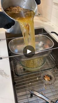 20M views · 118K reactions | Stop wasting food! | Stop wasting food!

Dont throw that turkey carcass away!  Make this instead! | By Wonder and Raw | It's garlic. Yep. Garlic. And
I'm just going to use this lemon squeezer to kind of
crunch my garlic up a little bit. Doesn't have to be perfect
but it gets all the flavors out. We're going to put all of
that in there. That is what's left of our turkey carcass.
That's right. And now this is just to flavor the broth that
we're going to make. So this isn't going to end up in your
soup. But it is going to flavor your broth. So that's onions
and some chives. We've got some rosemary right here. Want to
kind of crunch that up to get all the flavors out. Like I
said, this is just to flavor your broth. We've got thyme.
All the good herbs. So good. Smel