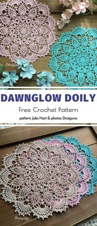 Amazing Crochet Doilies - Ideas and Free Patterns