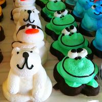 Meringue polar bears, penguins, frogs and koalas. | Flickr - Photo Sharing!