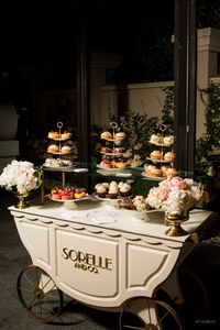 French Countryside - WedLuxe Magazine  #desserttable