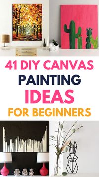 Discover DIY canvas painting ideas to unleash your inner artist! Explore easy, creative techniques for beginner & experienced painters alike.